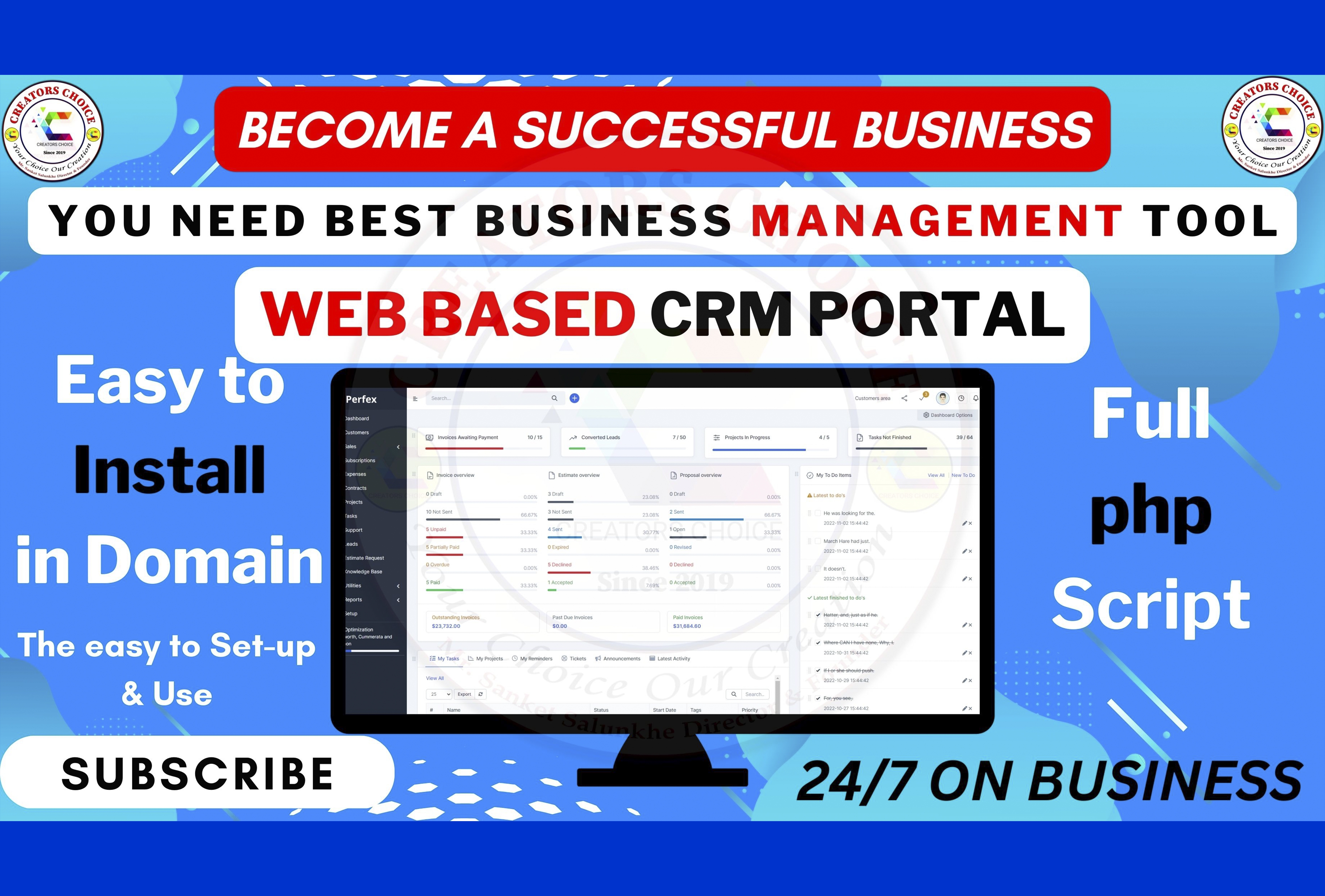 Perfex - Powerful Open Source CRM