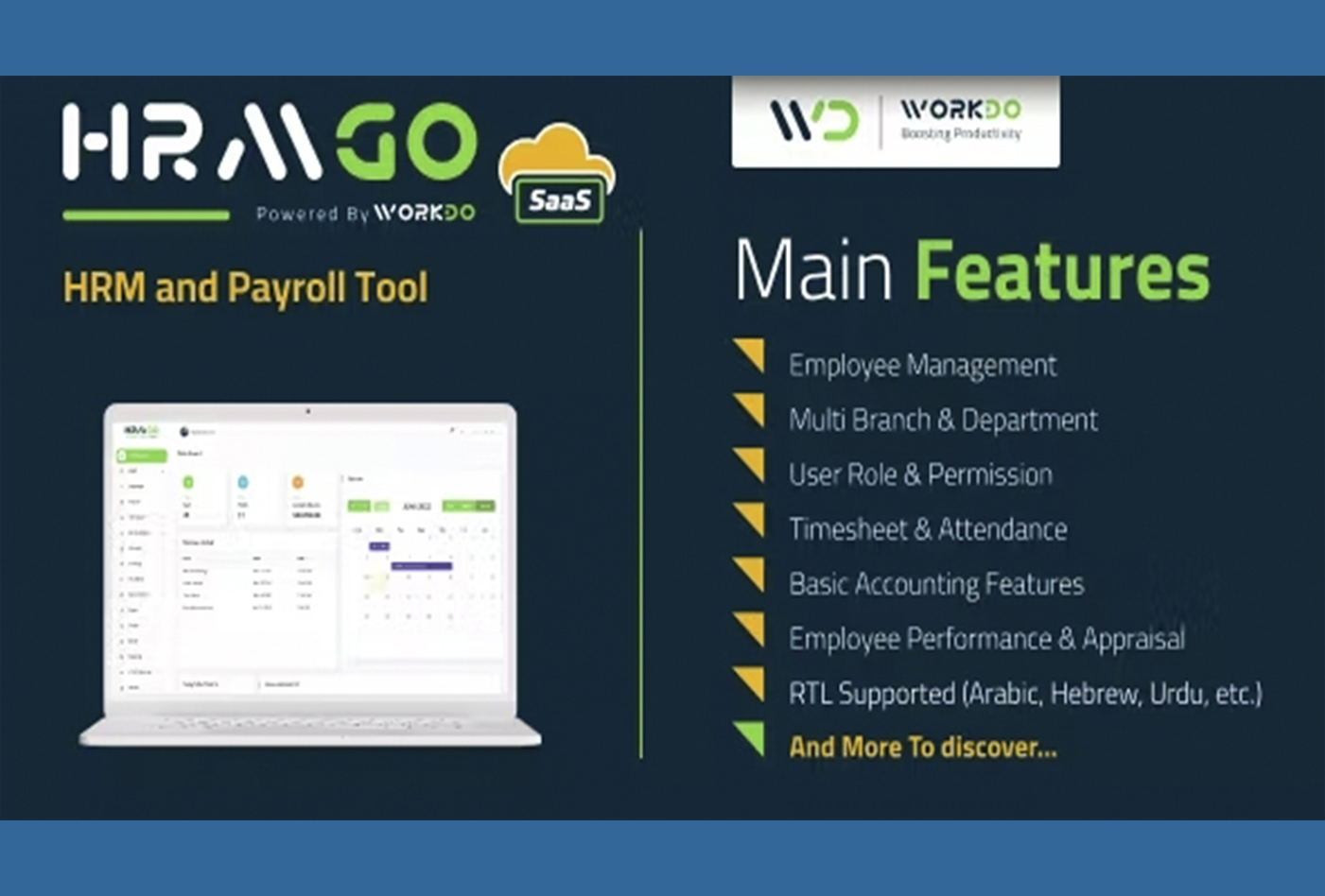 HRMGo SaaS - HRM and Payroll Tool